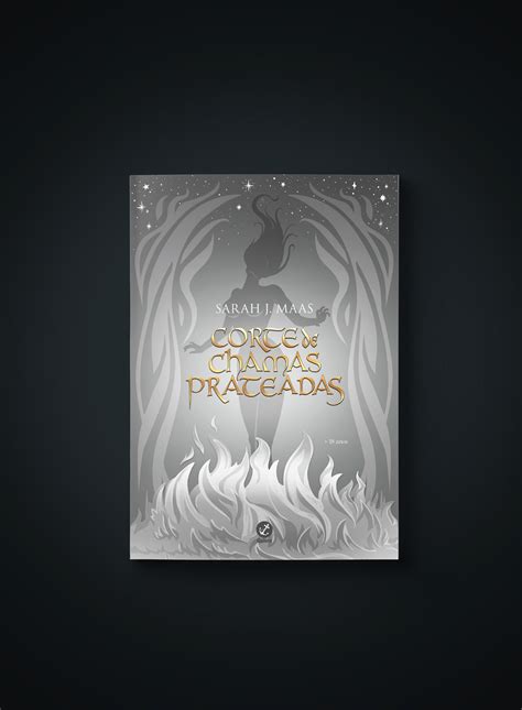 Book Design Of Corte De Chamas Prateadas On Behance