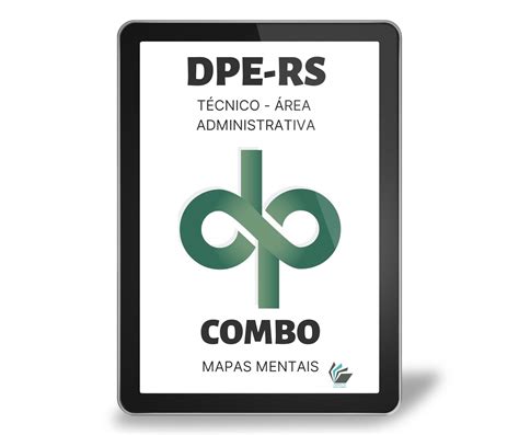 Combo Dpe Rs T Cnico Rea Administrativa Caderno Do Concurseiro