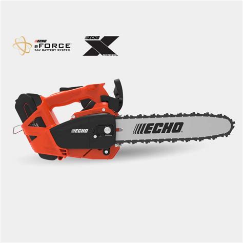 Echo Eforce® 56v Battery Top Handle Chainsaw Dcs 2500t Par West Turf