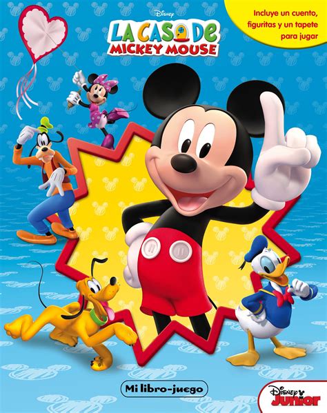 La Casa De Mickey Mouse Libroaventuras Incluye Un Cuento Figuritas Y