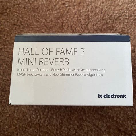 Tc Electronics Hall Of Fame Mini Reverb Pedal Hobbies Toys Music