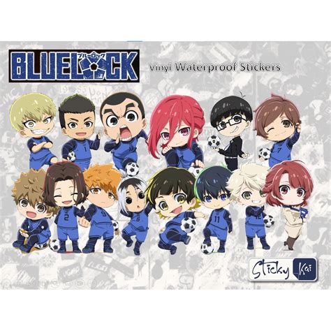 BlueLock Vinyl Waterproof Sticker Shopee Philippines