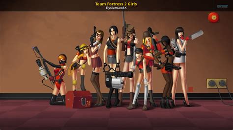 Team Fortress 2 Girls [counter Strike Source] [mods]