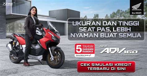 Simulasi Kredit Honda ADV 160 PT Astra Honda Motor