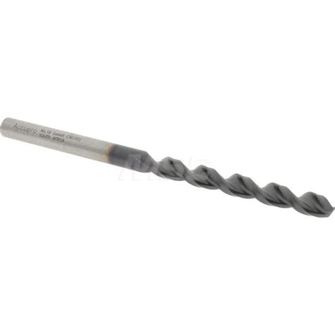 Accupro Jobber Length Drill Bit 16 0 1770 Dia 130 Deg Cobalt