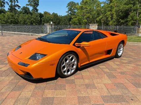 2001 Lamborghini Diablo Vt 60 Coupe Manual Arancio Atlas Orange