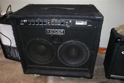 Fender Rumble 100 bass amp**SOLD - Amp Guitars, Macclesfield