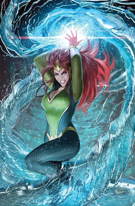 Mera Aquaman Vol8 26 Art By Stjepan Šejić Comic Art Dc Comics