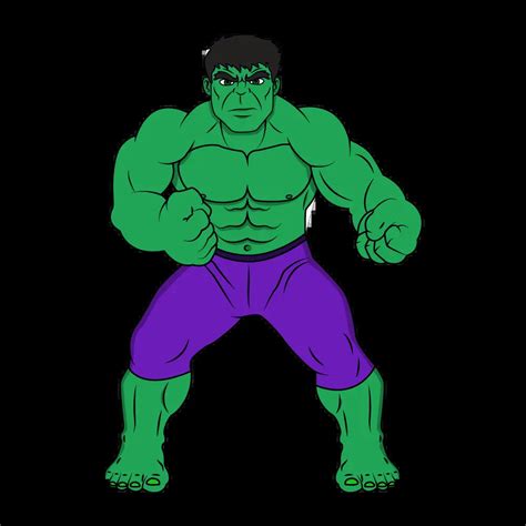 How To Draw Hulk Step By Step