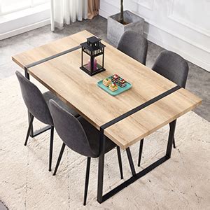 Amazon Gopop 5 Piece Dining Table Set Modern Dining Chairs Set