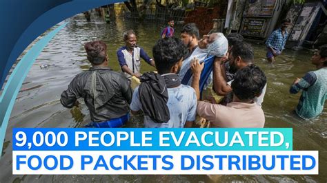 Cyclone Michaung Landfall Begins In Andhra Eye Of The Storm Near