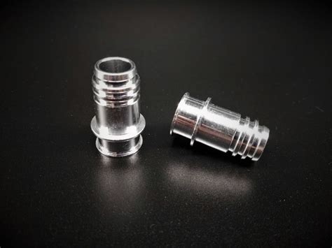 Precision Custom Cnc Aluminum Parts Female Connectors Anodizing Surface