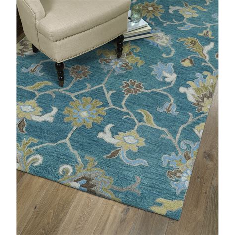 Kaleen Helena Turquoise Area Rug And Reviews Wayfair