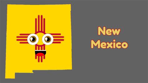 New Mexico Geographyus State Fan Remake Youtube