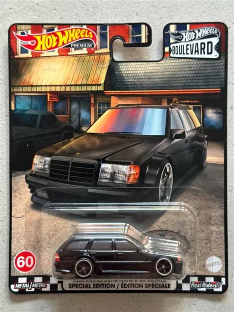 HOT WHEELS PREMIUM Boulevard 60 MERCEDES BENZ AMG E 36 ESTATE EDIZIONE