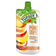 Topjoy 100 Apple Carrot Peach Banana Passion Fruit Puree 120 G Tesco