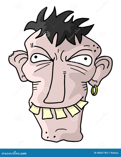 ugly black cartoon character 5