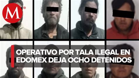 Detienen A Ocho Presuntos Talamontes En Operativos En Edomex YouTube