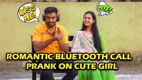 Romantic Bluetooth Call Prank On Cute Girl Kovai Kusumbu Kovai