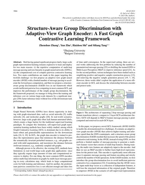 Pdf Structure Aware Group Discrimination With Adaptive View Graph