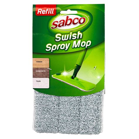 2pk Sabco Swish Spray Mop Refill