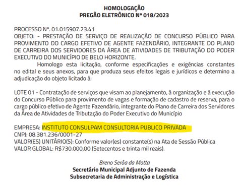 Concurso Iss Bh Banca Definida Para Novo Edital Veja Dire O Concursos