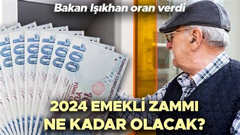 EMEKLİ MAAŞ ZAMMI 2024 TABLOSU Yeni yılda en düşük emekli maaşı ne