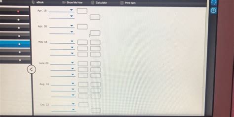 Solved Ebook Show Me How Calculator Print Item Entries For Chegg