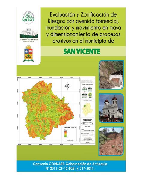 PDF EVALUACIÓN Y ZONIFICACIÓN DE RIESGOS Y cornare gov co