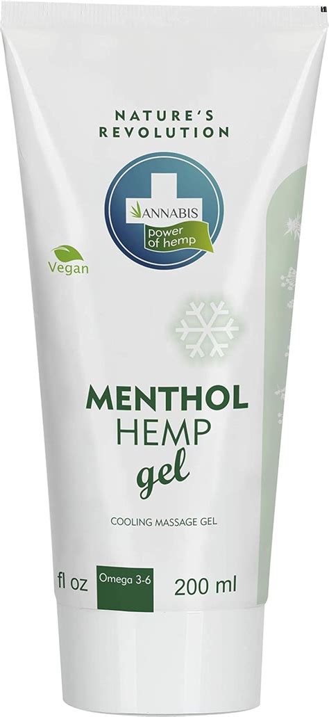 Annabis Menthol Hanfsalbe Hanf Gel kühlendes Gel kühlende Wirkung