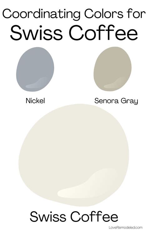 Swiss Coffee By Benjamin Moore Paint Colors Benjamin Moore Swiss