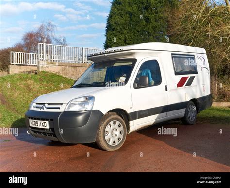 Citroen Romahome Camper Van UK Stock Photo Alamy