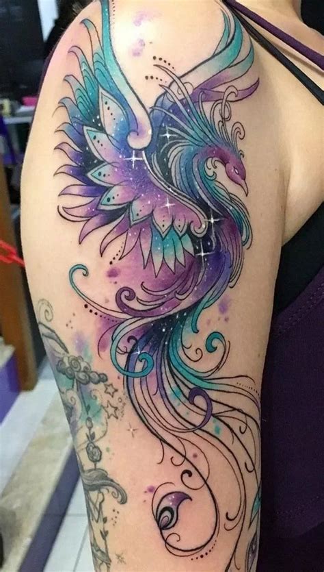 Female Phoenix Tattoo Tattoogoto