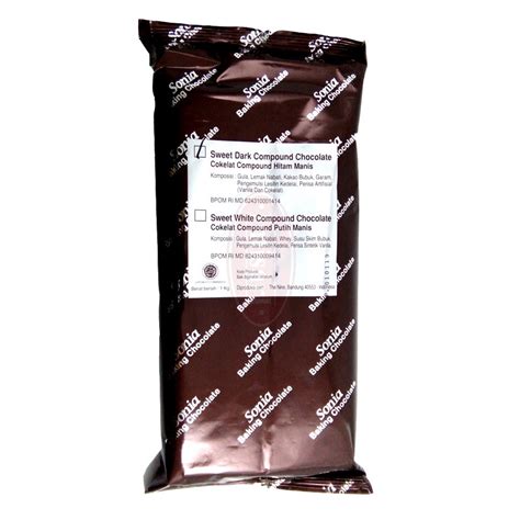 Jual Coklat Sonia White Compound 1kg Coklat Batang White Sonia 1 Kg