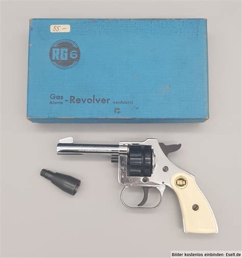 Schreckschuss Revolver R Hm Rg Cal Mm Flobert In Der Verchromten