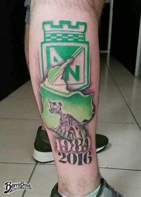 Tattoos Tatuajes Los Del Sur Atlético Nacional