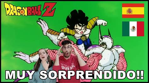 Espa Oles Reaccionan A Doblaje Latino Vs Espa Ol De Dragon Ball Z