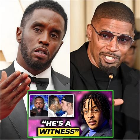 T I EXPOSES That Diddy Is CRAZY And How He Tried To K LL Jamie Foxx News