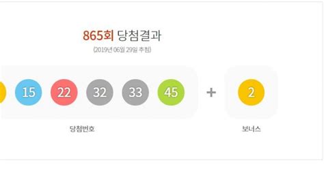 865회 로또 당첨번호 3 15 22 32 33 45 1등 155억 종합