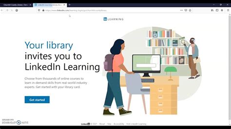 How To Use Linkedin Learning With Your Library Card Youtube