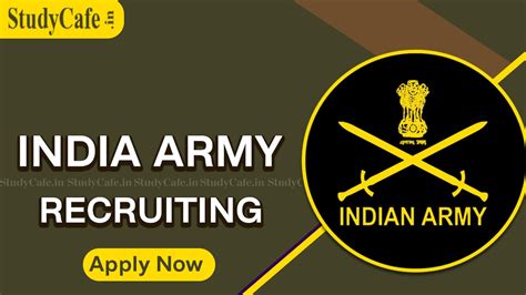 Indian Army Recruitment Check Post Eligibility Age Limit And