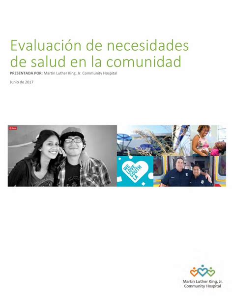 Pdf Evaluaci N De Necesidades De Salud En La Comunidad Chna Fy Es