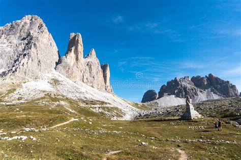 Three Peaks Of Lavaredo Stock Photo Image Of Tranquility 258408340