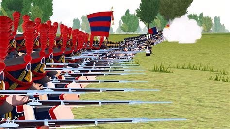 Massive Napoleonic Battle On Free Roblox Game Napoleonic Wars Youtube