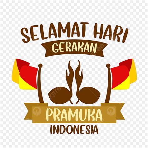 Selamat Hari Pramuka Design With Transparent Background Hari Pramuka