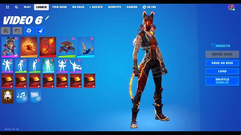 Clean Magmatic Renegade Lynx Fortnite Skin Combos Youtube