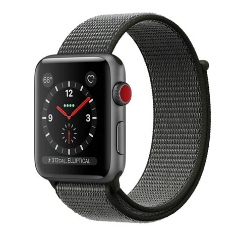 Apple Watch 42mm Nylon armbånd Dark Olive Elgiganten