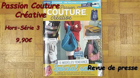 Passion Couture Créative Hors Série 3 YouTube