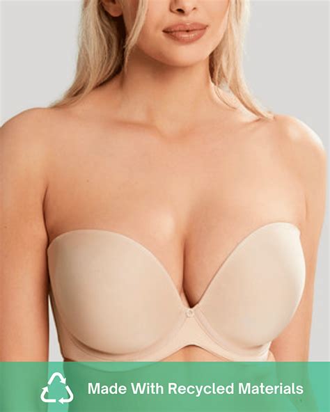 Faith Moulded Strapless Bra Latte Tkd Lingerie