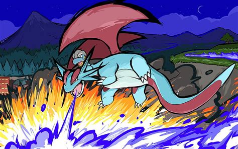 HD wallpaper: ishmam, Pokémon, Salamence, Bagon | Wallpaper Flare